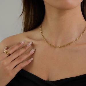 18K Gold Plated - Chain Necklace
